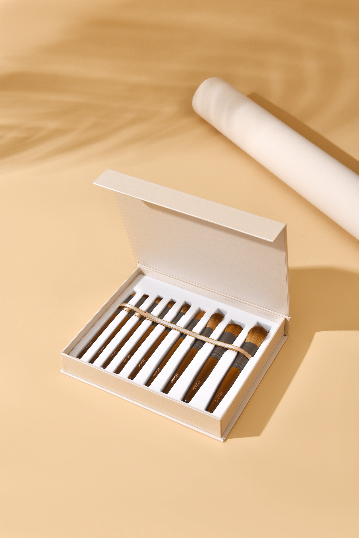 Mirael 9 piece premium make up brush set